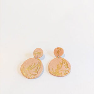 Simply Cyra Polymer Clay Sorelle Women Statement earrings 2a
