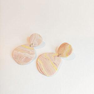 Simply Cyra Polymer Clay Stellar Drops Statement earrings 3 6